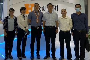 广州增城区政府考察代表团到宝威官网在线服务_宝威online（中国）集团调研
